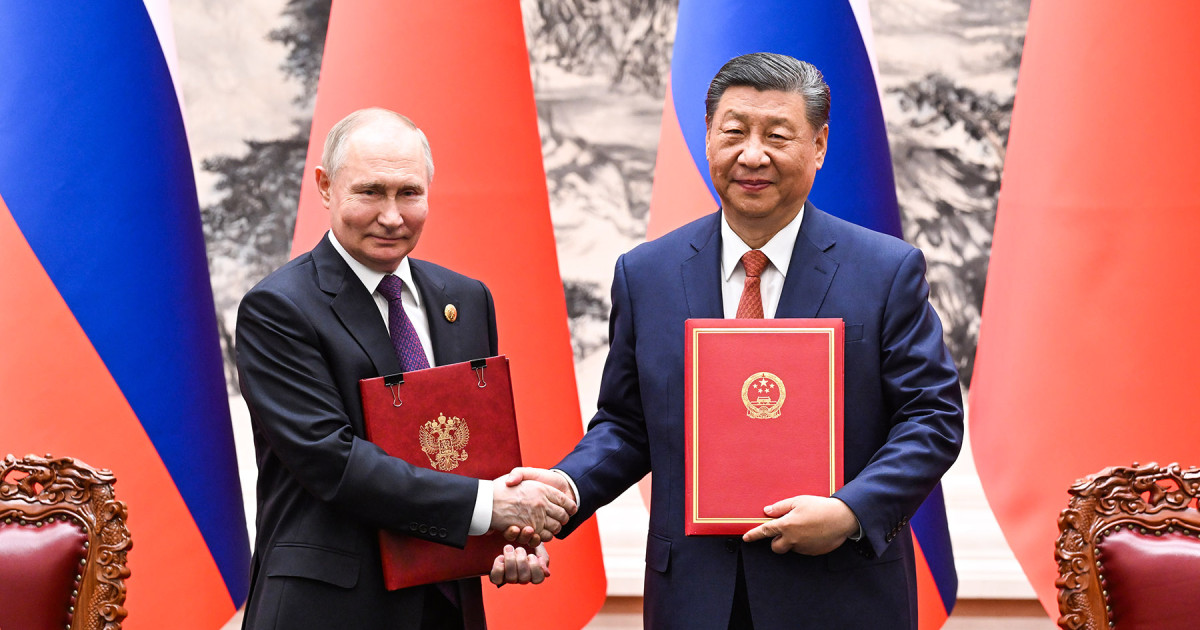 China aa gulhigen America aa kurimathi laane kamah Russia in bunefi