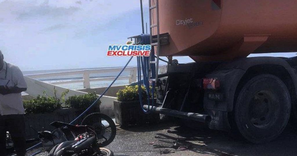 Loree akaai cycle eh jehi accident eh hingaifi