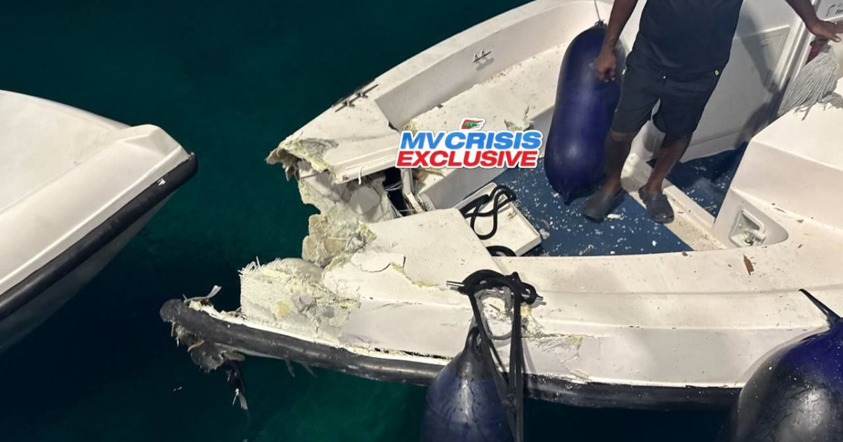 Dhe launch jehi kandumatheegai nurahkaatheri accident eh hingaifi