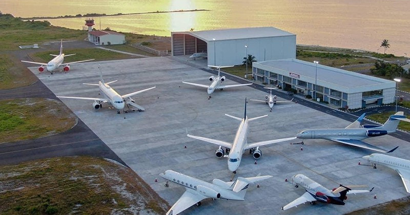 Maafaru airport ah bainalagumee dhathuru thah Alun fashaifi