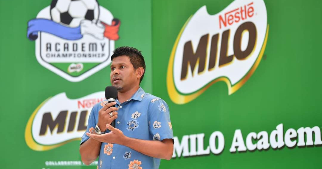 Football kuri aruvan kuraa masahkathah sarukaarun ehbaarulun dheyne: naibu raees
